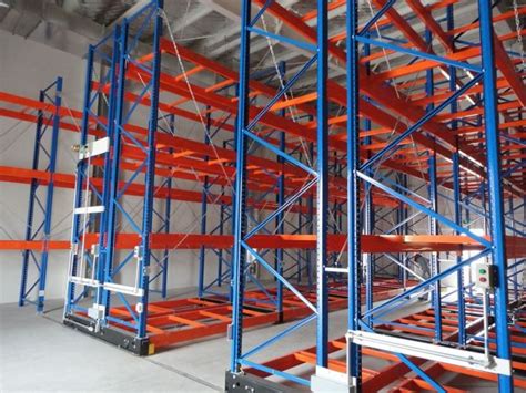 Electric Mobile Racking System Suppliers and Factory China - CE, ISO9001, RMI, Q235, Q345 ...