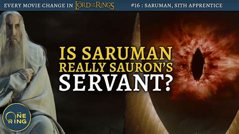 16 Saruman Sauron S Servant Every Change In The Lord Of The Rings