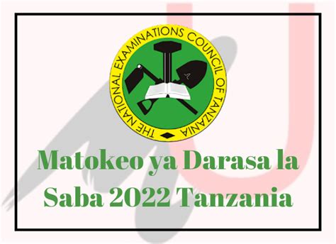 2022 Matokeo Ya Darasa La Saba Mbeya NECTA PSLE Results