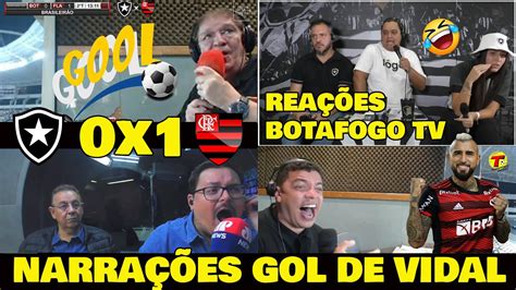 REAÇÕES E NARRAÇÕES BOTAFOGO 0x1 FLAMENGO CAMPEONATO BRASILEIRO 2022