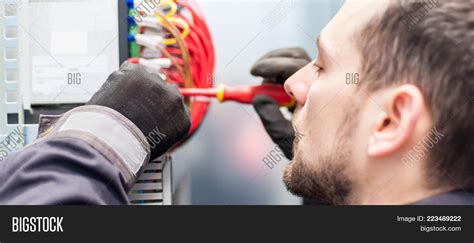 Electrician Engineer Image And Photo Free Trial Bigstock