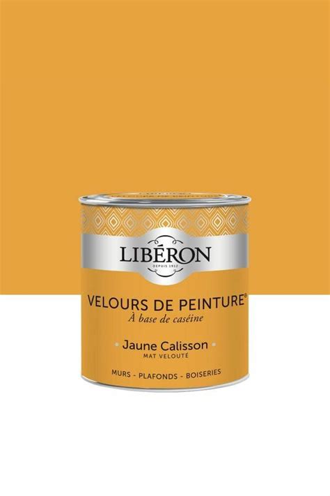 Velours De Peinture Couleur Jaune Calisson Photophore Couleur