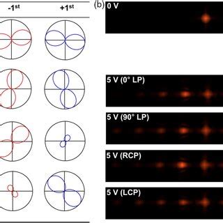 A Polar Plots Represent Polarization States Of The Probe And St Order