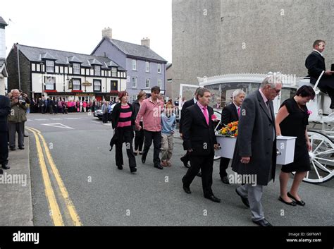 April Jones funeral Stock Photo - Alamy