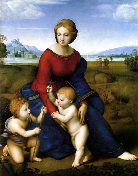 Diccion Arte Perspectiva A Rea Raphael Madonna Madonna Canvas Pictures