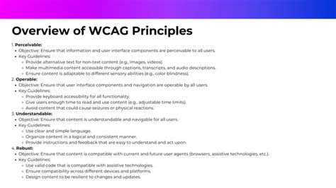 Understanding Wcag Compliance Creating Accessible Web Content For