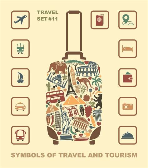 A Symbol of Tourism and Travel Stock Vector - Illustration of london ...