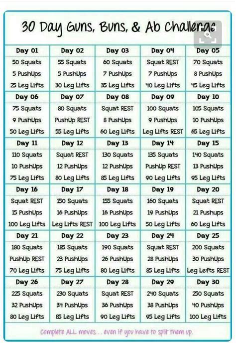 30 Day Fitness Challenge : I Am Awesome 30 Day Fitness Challenges ⋆ Sweat Like A Girl ... / I ...