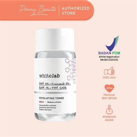 Jual Whitelab Exfoliating Toner Ml Indonesia Shopee Indonesia