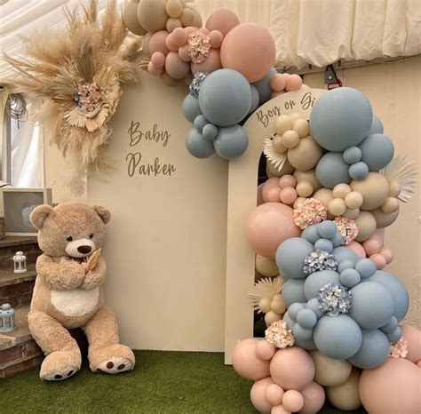 Pin By Leslie Bernard On Decoraciones Gender Reveal Decorations Baby