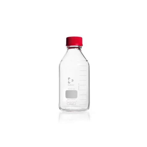 Duran Original Gl Laborflasche Klar Mit Hochtemperatur