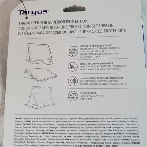 Targus Thz Gl Pro Tek Case For Ipad Th Gen I Ship For Sale