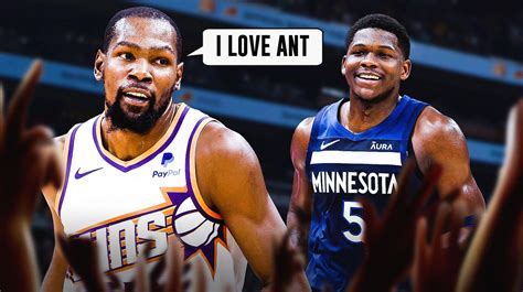 Kevin Durant Praises Timberwolves Star Anthony Edwards Following