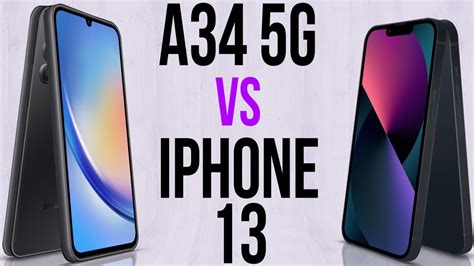 A34 5G vs iPhone 13 (Comparativo & Preços) - YouTube