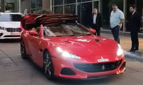 Bollywood Actor Ram Kapoor Wife Gautami Kapoor Bring Home A Ferrari