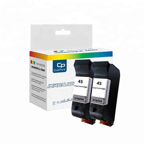 Civoprint High Quality And Large Capacity Black Ink Cartridge 45 51645A