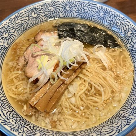 『塩そば』中華そば榮田のレビュー ラーメンデータベース