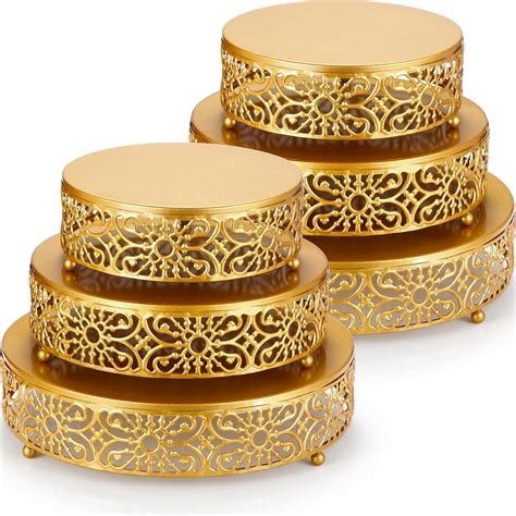 Amazon Lallisa 6 Pcs Cake Stand Set 12 Inch 10 Inch 8 Inch Round