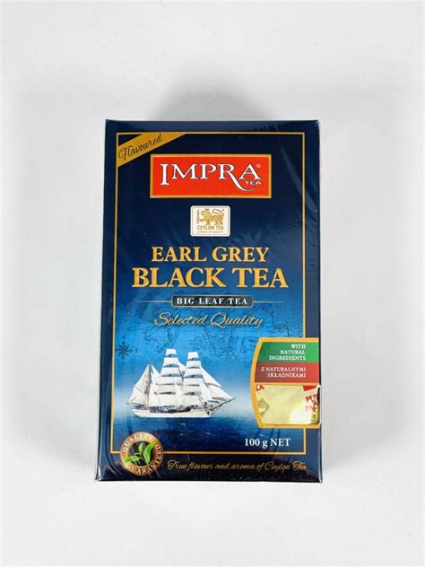 Herbata Impra Earl Grey Black liść 100g Kawy Słodycze Chemia