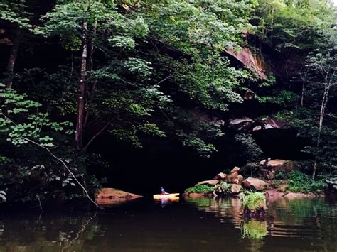 Hidden Grotto Entrance Grayson Lake 7 21 17