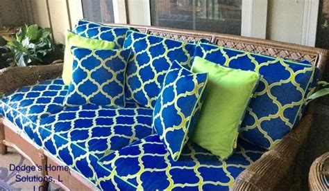 Custom Cushion Covers With Zipper Cushion Replacement Covers Patio Furniture Indoor Outdoor ...