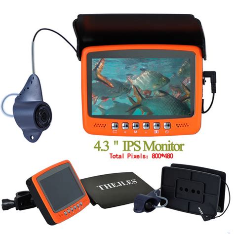 Jual THEJLES Underwater Fishing Camera IPS 4 3 Inch 800 X 480 Cable