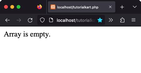 Check If Array Is Empty In PHP