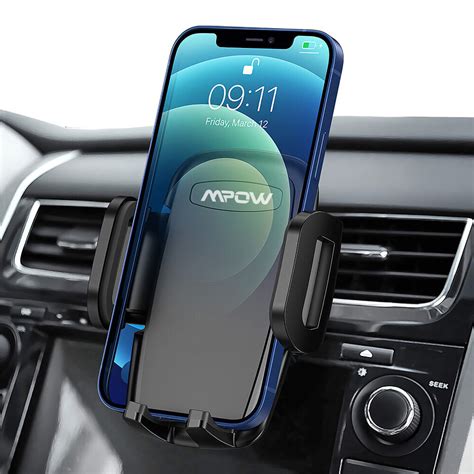 MPOW 360 Car Phone Air Vent Mount Cradle Holder For IPhone Samsung