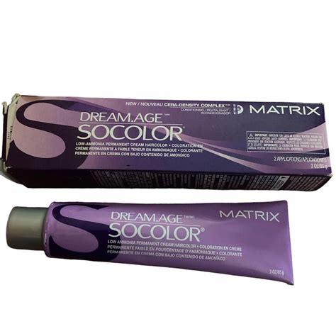 Matrix SOCOLOR Dream Age Permanent Cream Oz DA M Light Blonde Mocha Color Hair Color