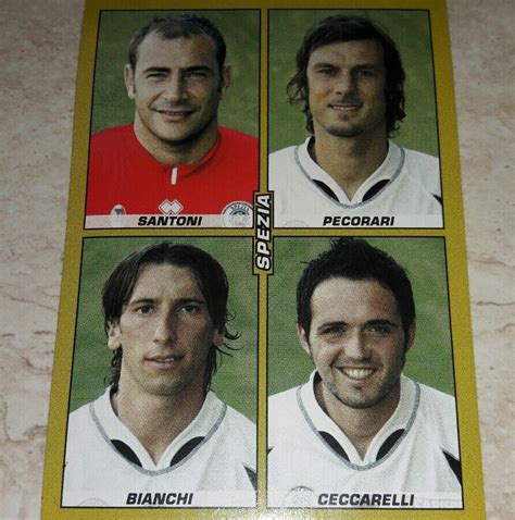 FIGURINA CALCIATORI PANINI 2007 08 SPEZIA 599 ALBUM 2008 EBay