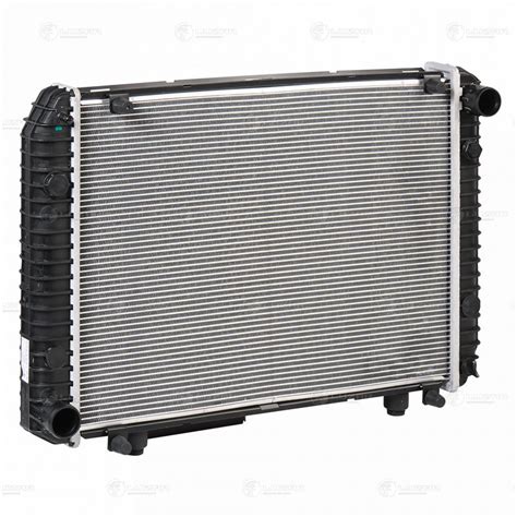 Радиатор ГАЗ-2217, 33021 алюминиевый 2-х рядный Н/О (Heavy Duty) LUZAR ...