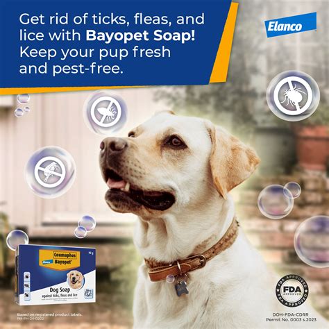 Advantix-PH - Say goodbye to ticks, fleas, and lice with Bayopet Soap