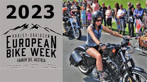 European Bike Week Faaker See 2023 YouTube