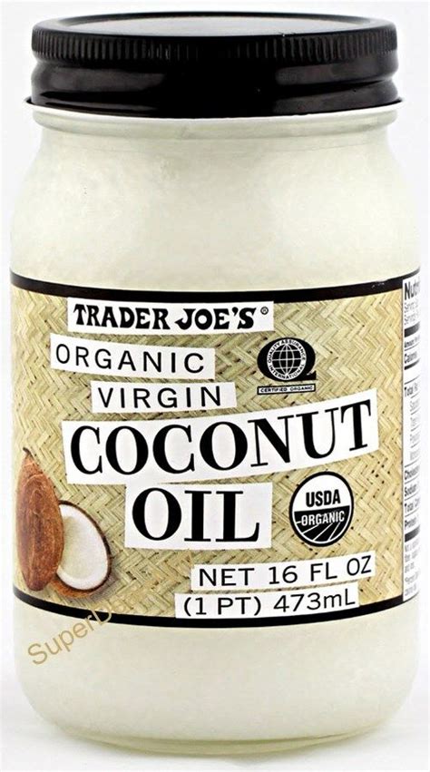 16oz Trader Joes~organic Virgin Coconut Oil~cold Pressed Unrefined Free Ship Ebay