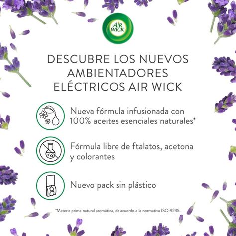 Essential Oils Ambientador El Ctrico Lavanda Camomila Recambio