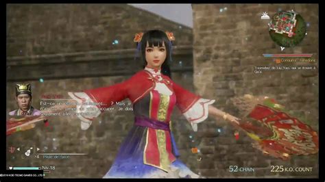 Dynasty Warriors 9 Daqiao Gameplay Fr Ps4 Youtube