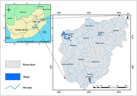 Vaal River Map