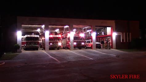 Irvington Fire Department Engine 41 And Ladder 41 Responding Youtube