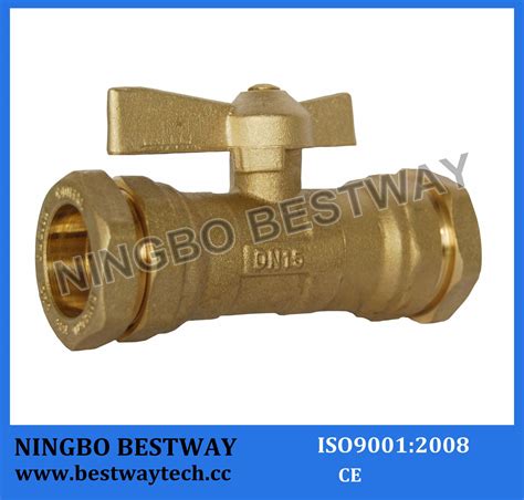 Brass Water Meter Ball Valve Buy Product On Ningbo Bestway Mande Co Ltd