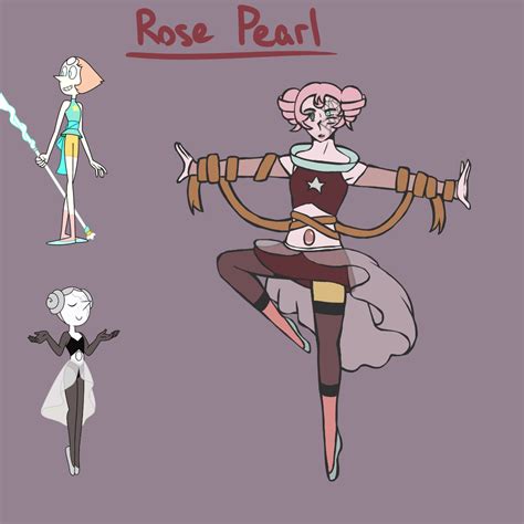 Rose Pearl Pink Pearl And White Pearl Fusion Akio55 Illustrations