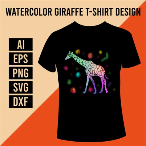 Giraffe Whisperer T Shirt Design MasterBundles