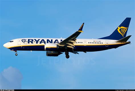 EI HGF Boeing 737 8 200 MAX Ryanair RAFAL KUKOWSKI JetPhotos