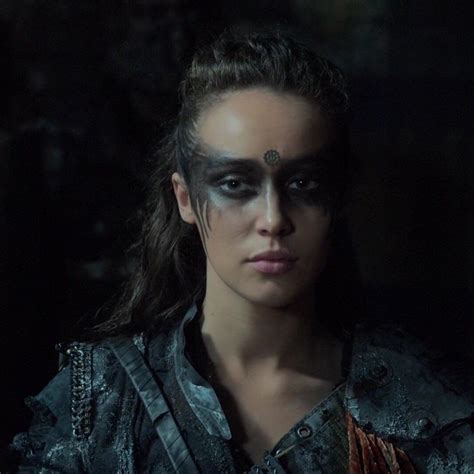 Lexa From The 100 Dark Makeup Queen