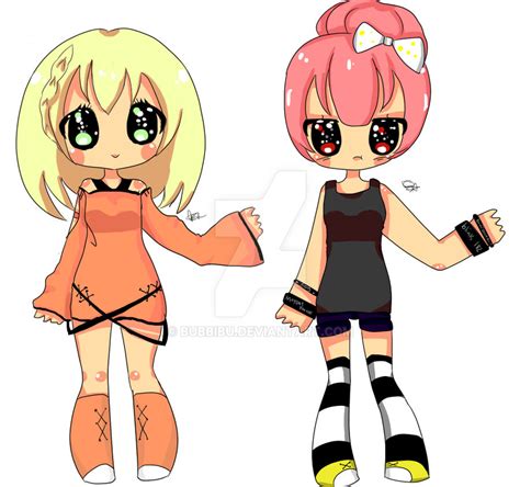 chibi examples  bubbibu  deviantart