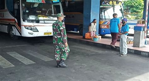 Penerapan Prokes Menyisir Terminal Tirtonadi Solo Ini Tujuannya NUSAN ID