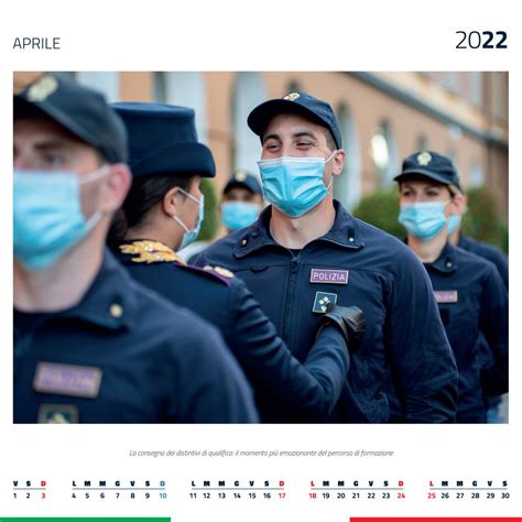 Il Calendario Della Polizia Di Stato 2022 Polizia Di Stato