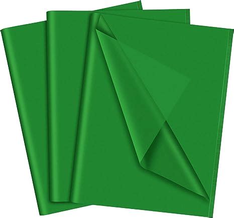 Neburora Green Tissue Paper For Gift Bags Sheets Green Wrapping