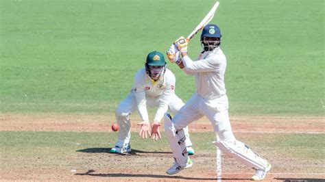 Ind Vs Aus 1st Test Day 2 रोहित शर्मा के शतक के बाद जडेजा और अक्षर ने