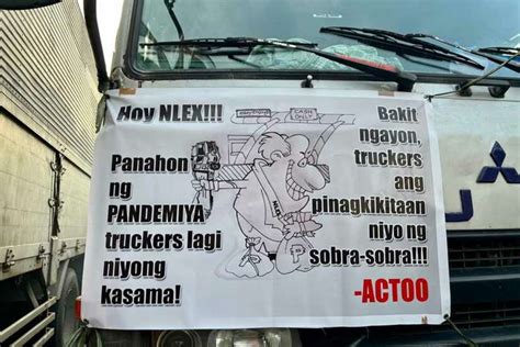 Truck Drivers Protest NLEX Fees, Cause Traffic Jam In Manila | Journal ...