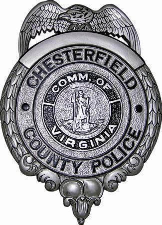 Chesterfield County Police Badge Plaque